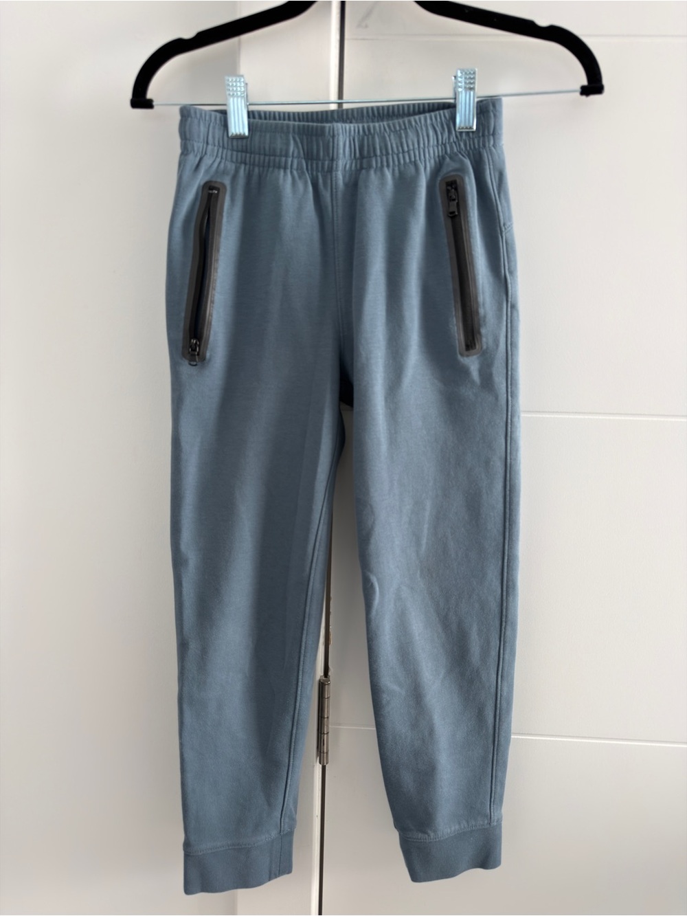 Old Navy Slate Blue Kids Joggers with Zippered Pockets